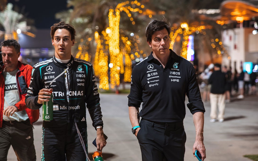 Russell Wolff Bahrain test