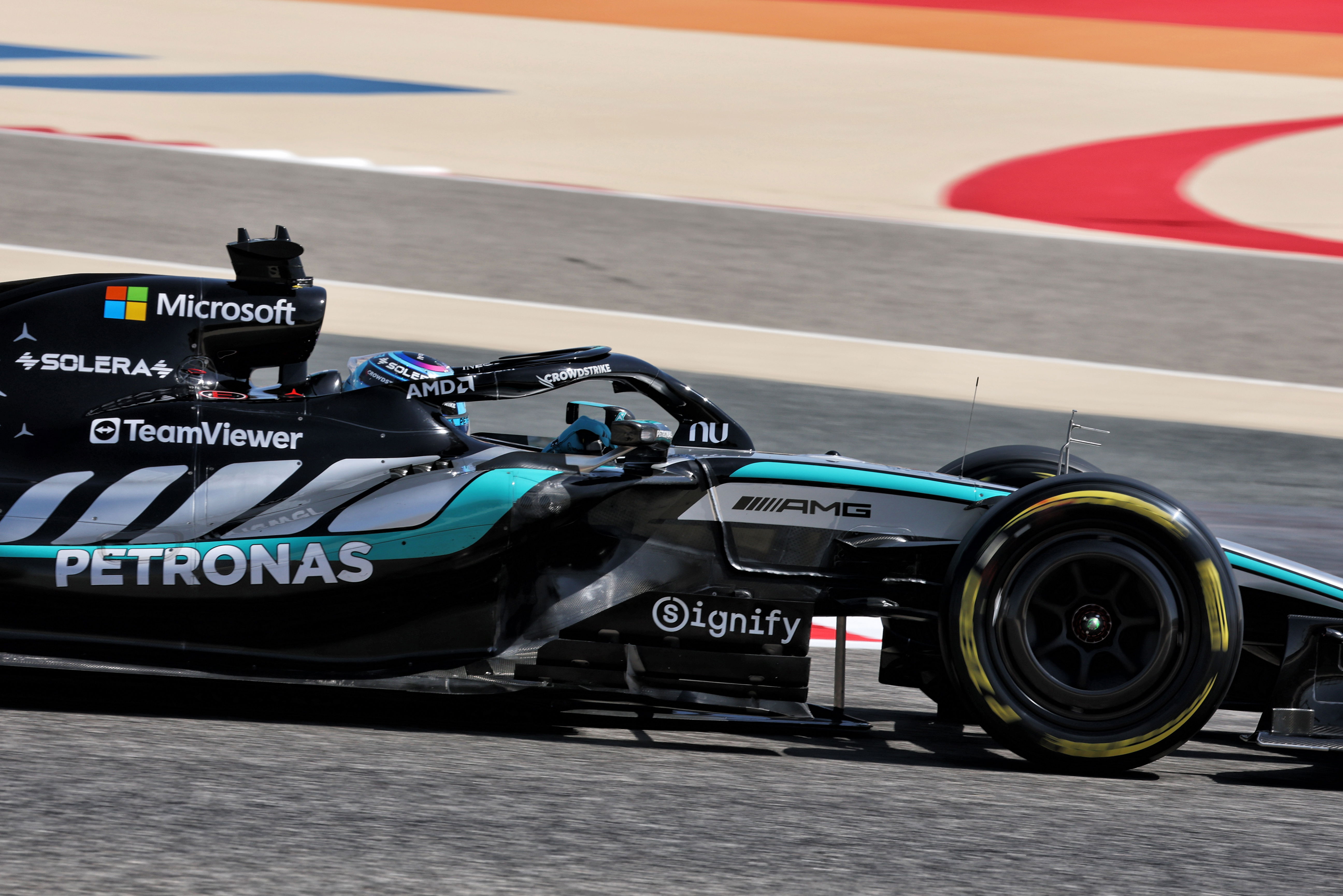 Russell Bahrain test 2 day 2