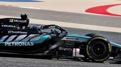 Russell Bahrain test 2 day 2