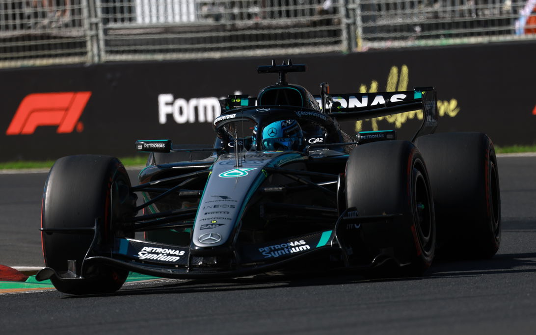 조지 러셀, 중단된 호주 GP FP3에서 압도적인 페이스 선보여