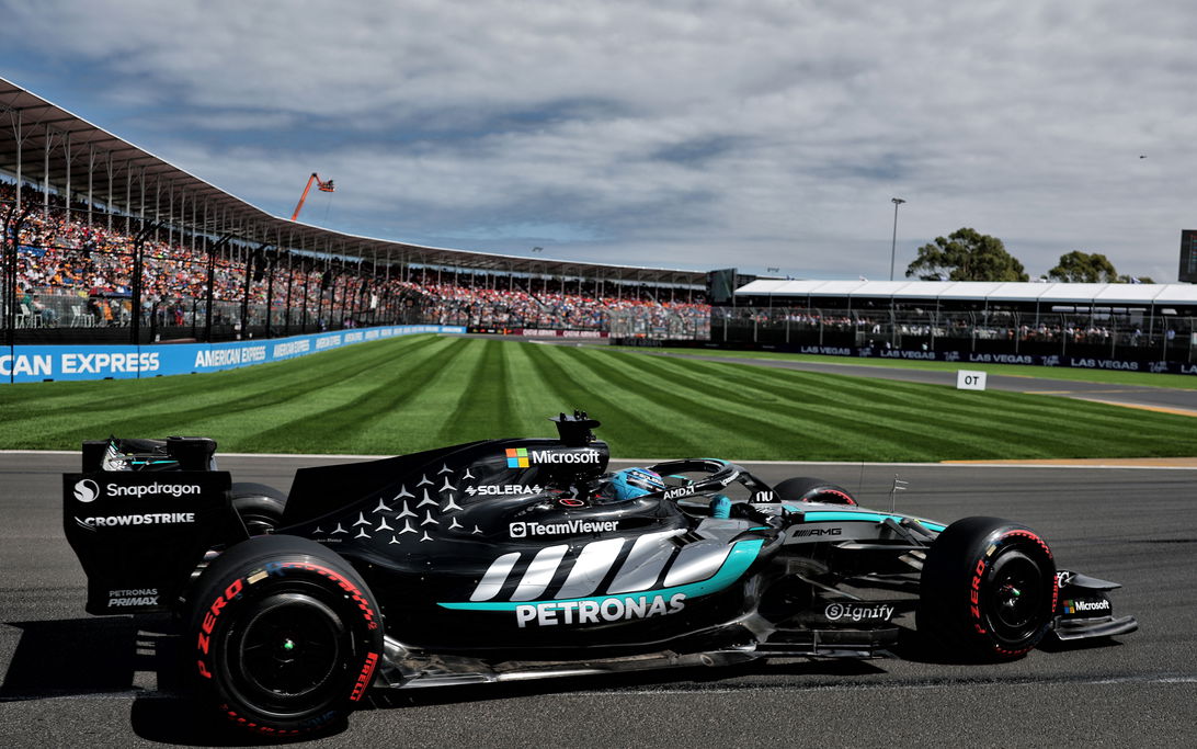 Mercedes si assicura la prima fila per il GP d'Australia 2026, Russell in pole