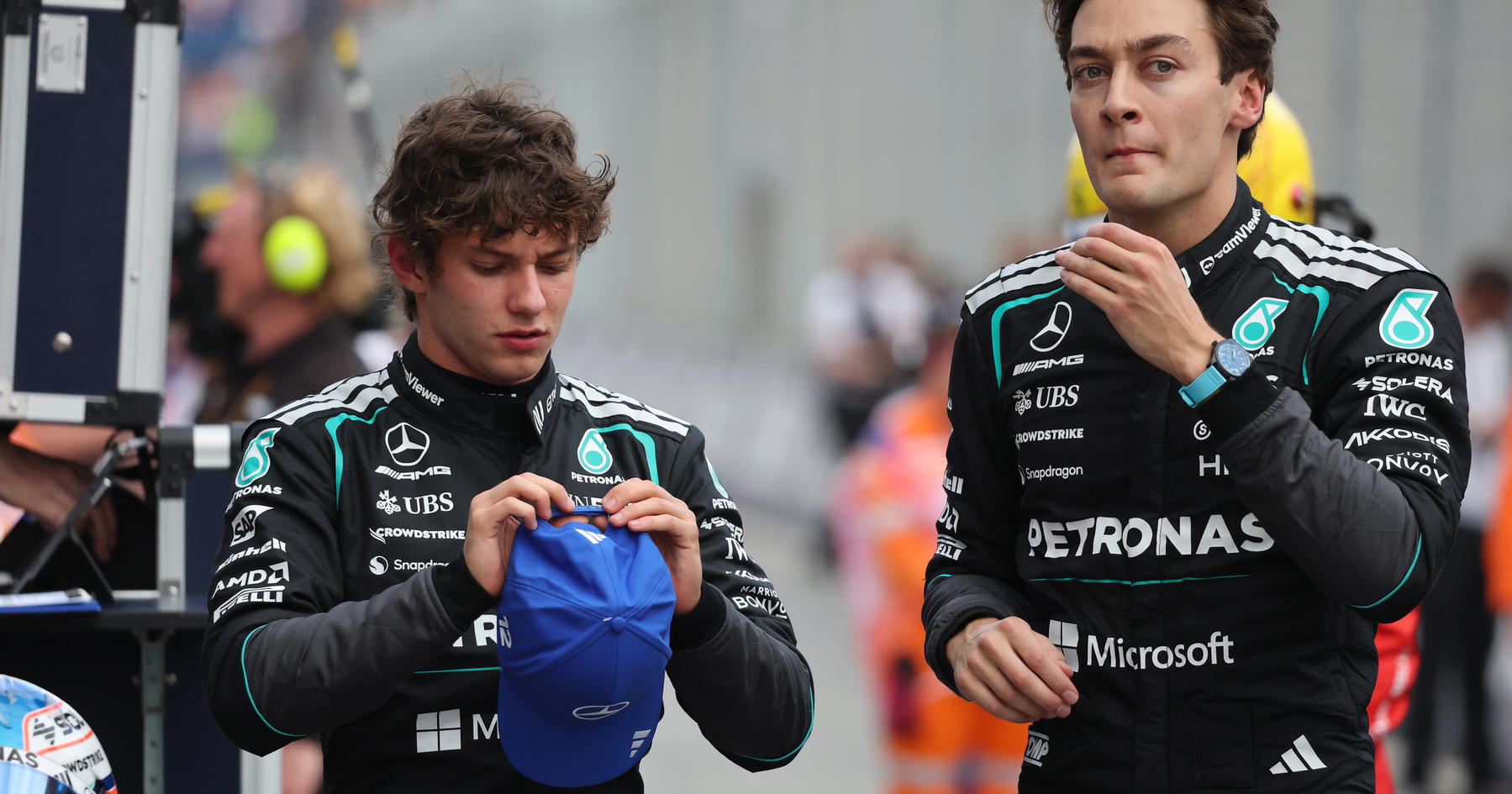 George Russell delivered 'cut-throat' instruction as Mercedes danger looms