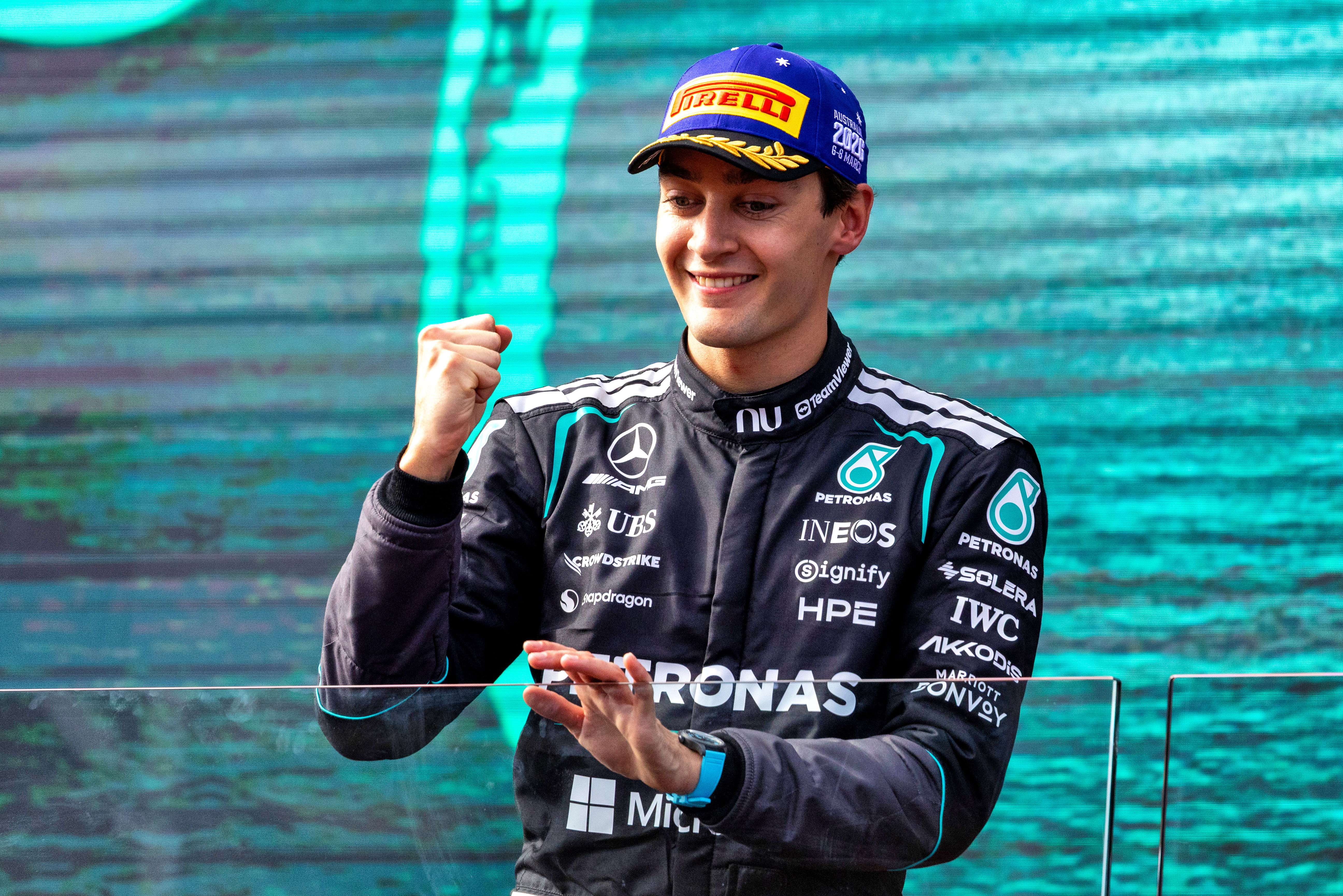 Russell Australia win