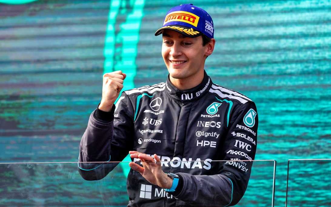 Russell Australia win