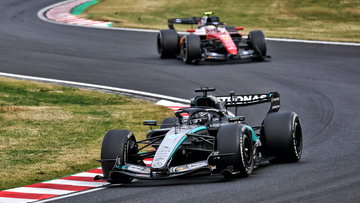 George Russell 'going through pain' of Mercedes issues