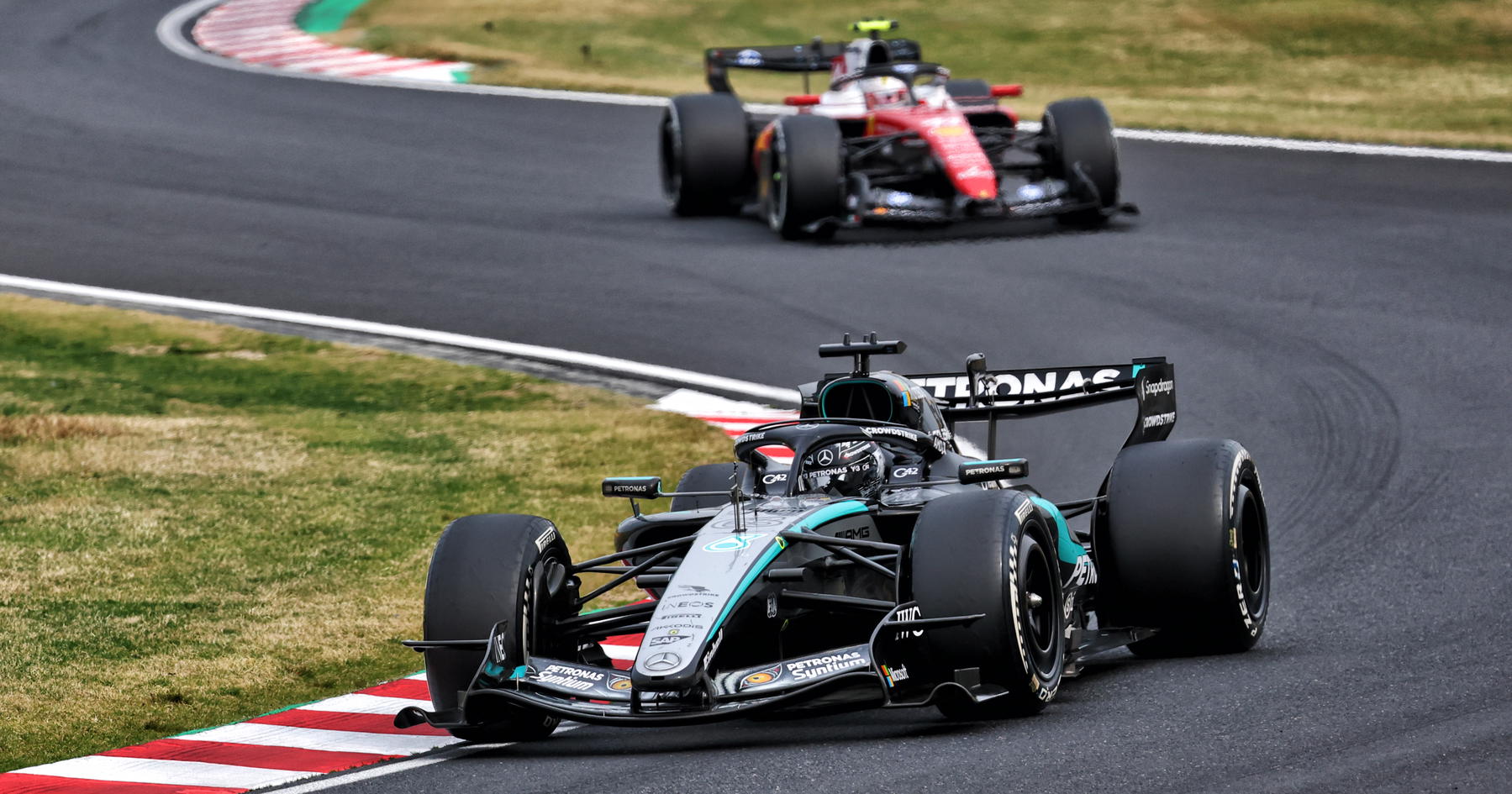 George Russell 'going through pain' of Mercedes issues
