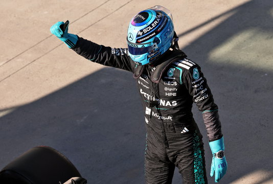 Russell sprint pole Canada