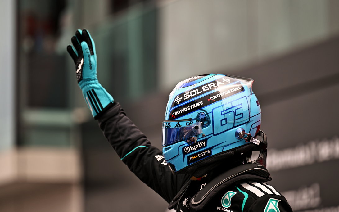 Russell sprint win Canada