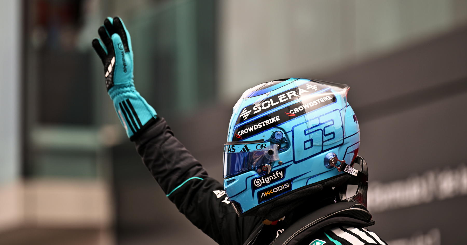 George Russell fires clear F1 title warning