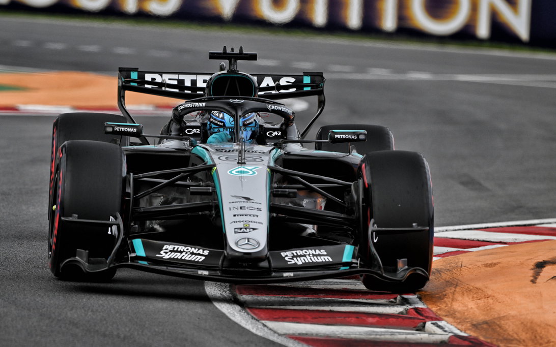 George Russell si scusa dopo l'incidente del poggiatesta al GP del Canada