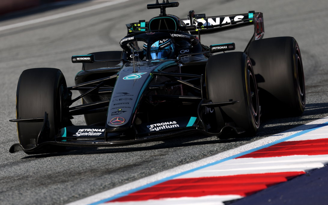 ラッセルがオーストリアGP FP3で首位。ハミルトンの猛追が波乱を予感させる