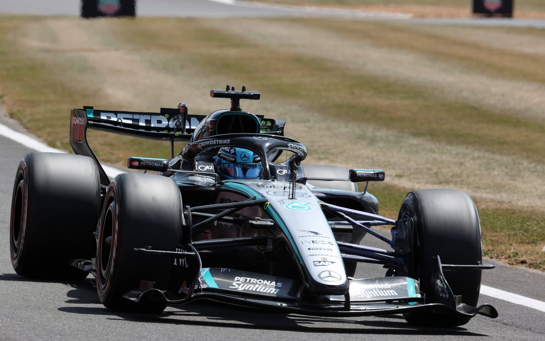 Russell FP1 Silverstone