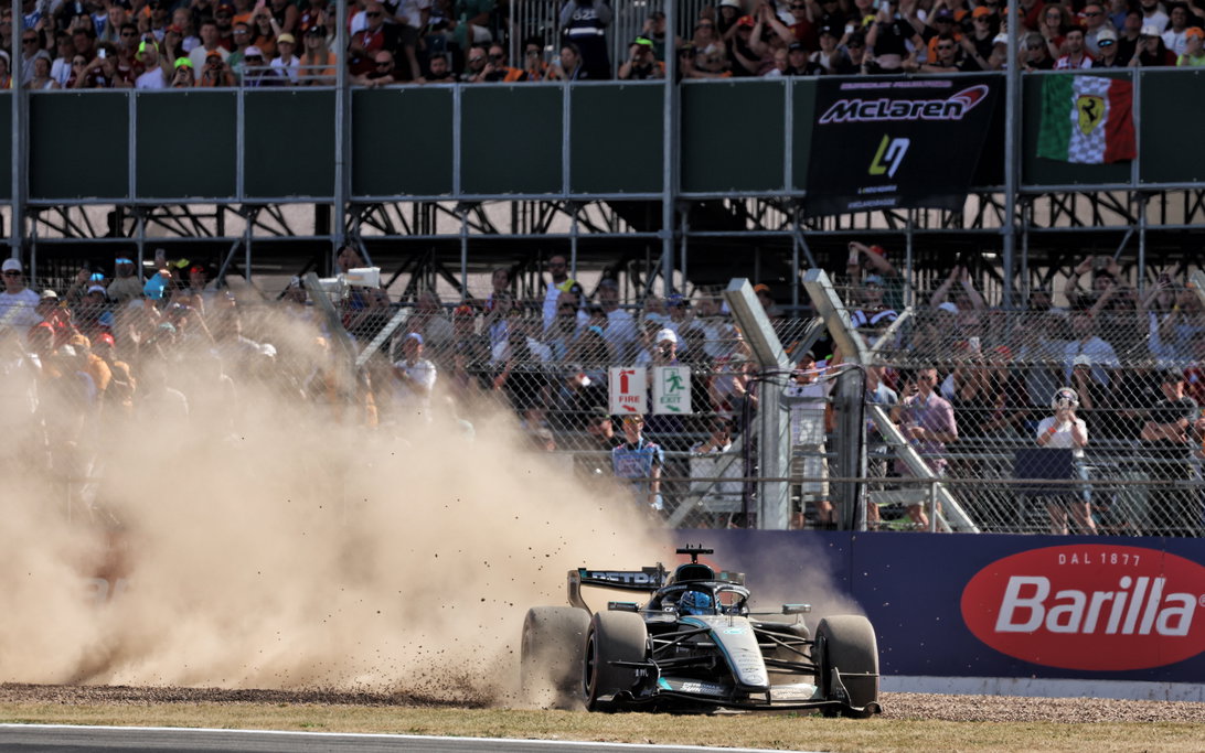 Russell Qualifying Silverstone