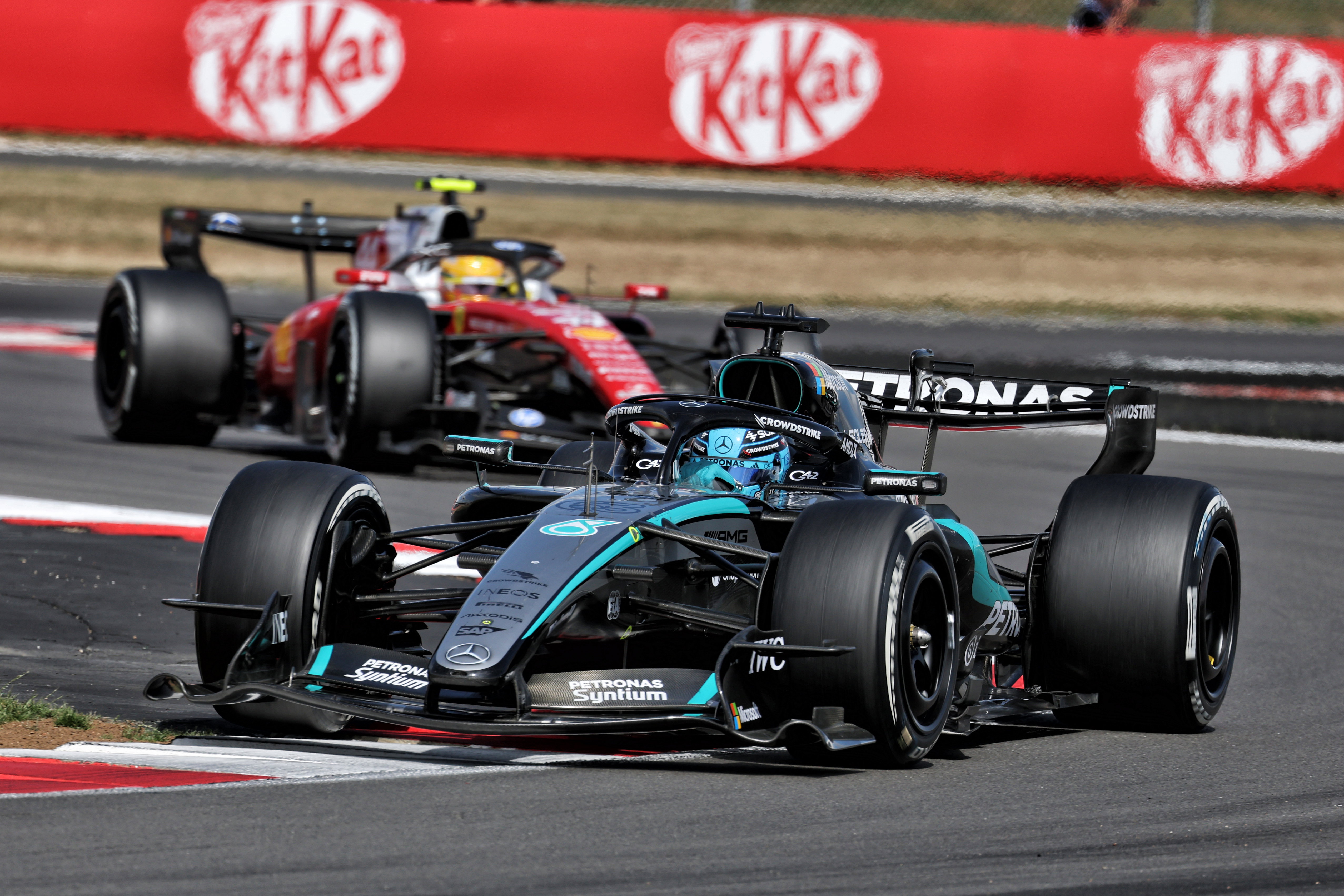 Russell race Silverstone
