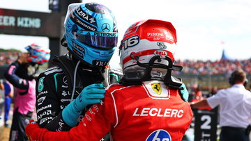 George Russell reveals Silverstone 'luck' after rescuing podium finish