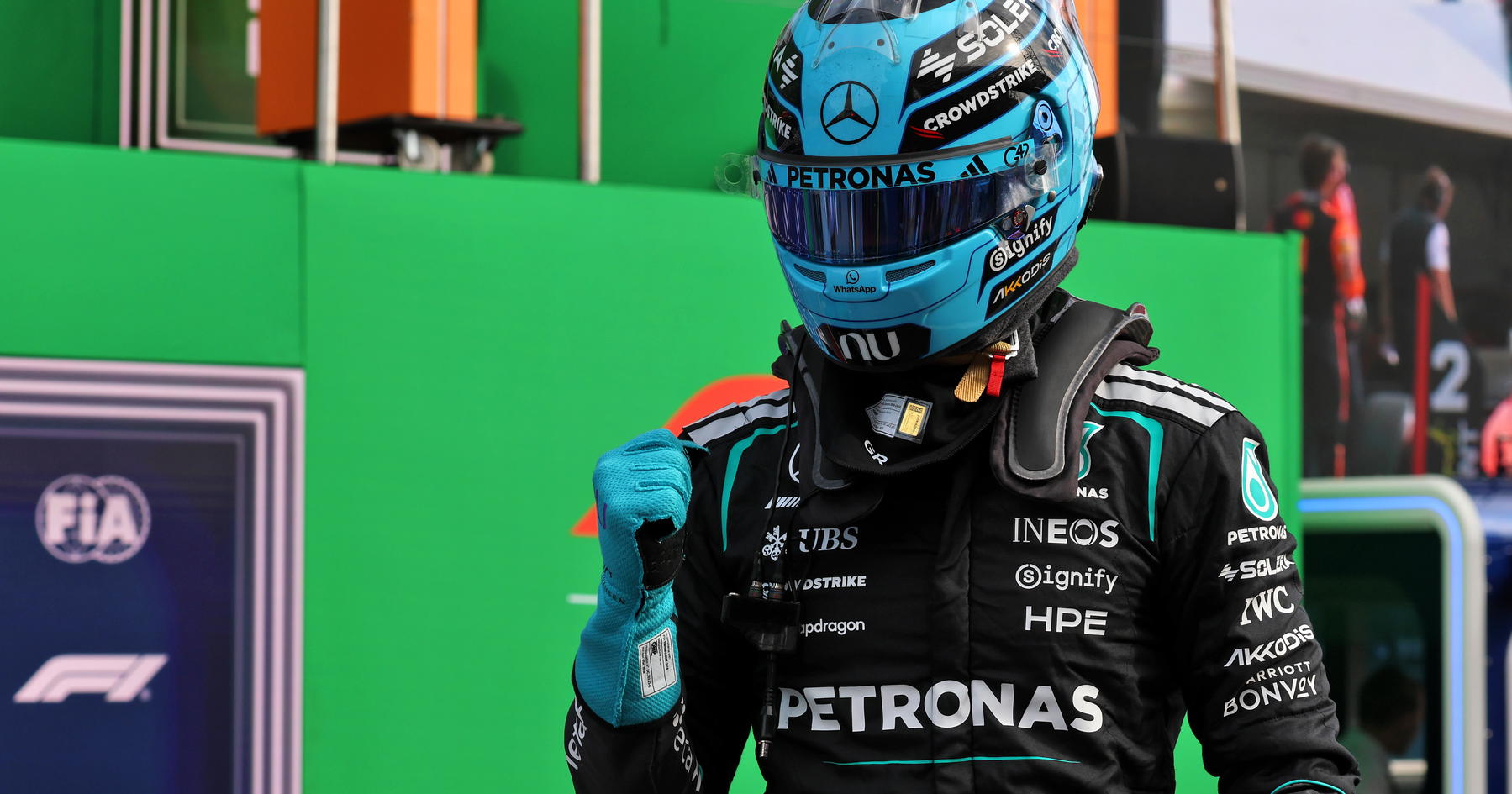 George Russell lands 'engagement ring' joke after Zandvoort redemption