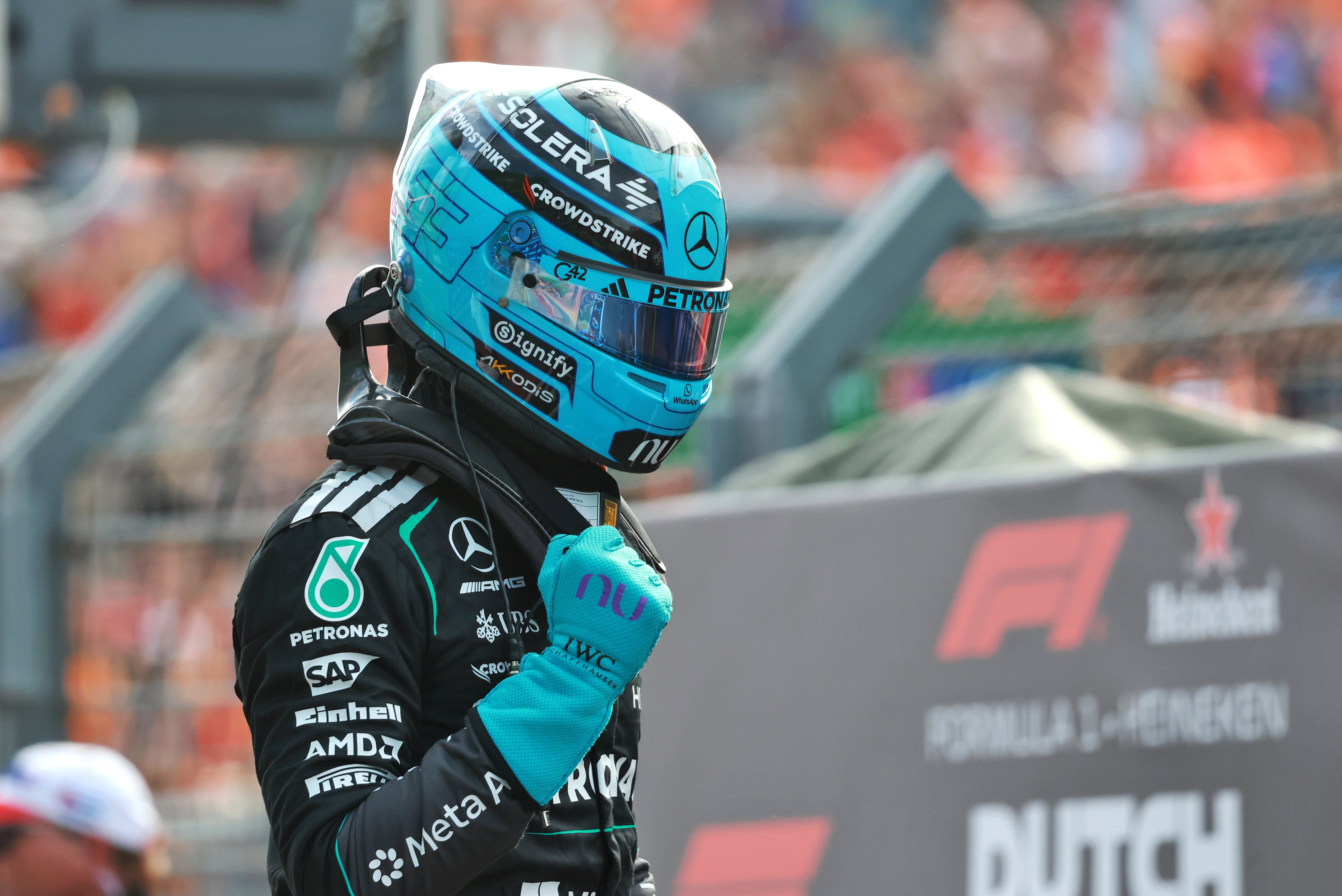 Russell sprint pole Zandvoort