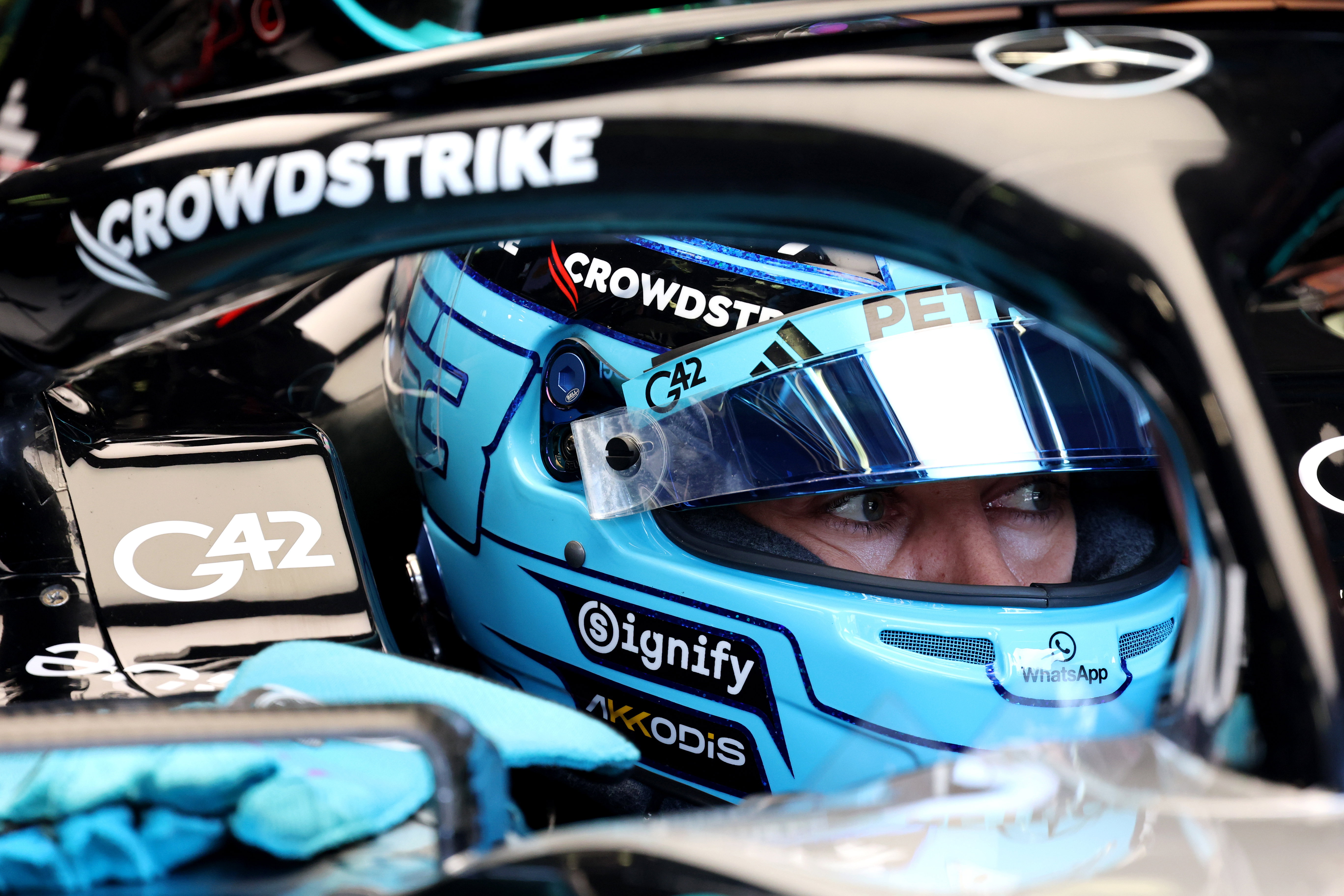 Russell Monza FP2
