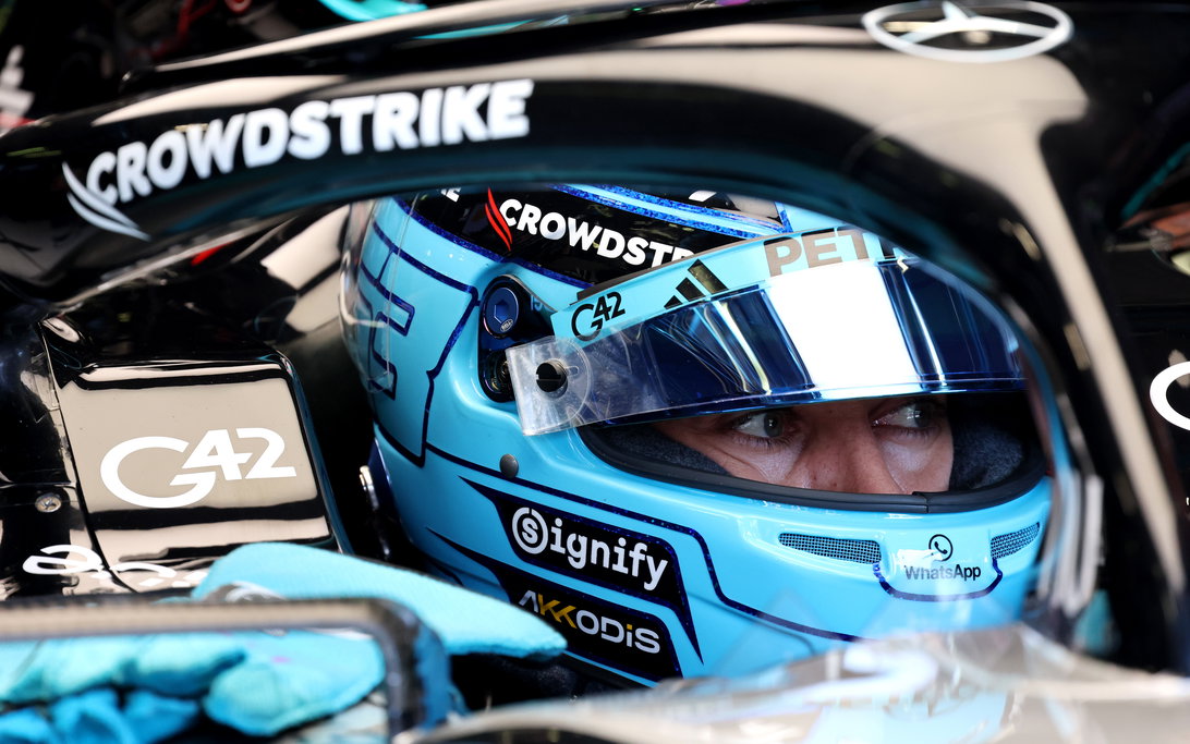 Russell Monza FP2
