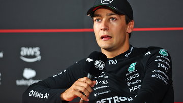 George Russell makes grid penalty declaration as Fernando Alonso quizzed on retirement - RacingNews365 Review
