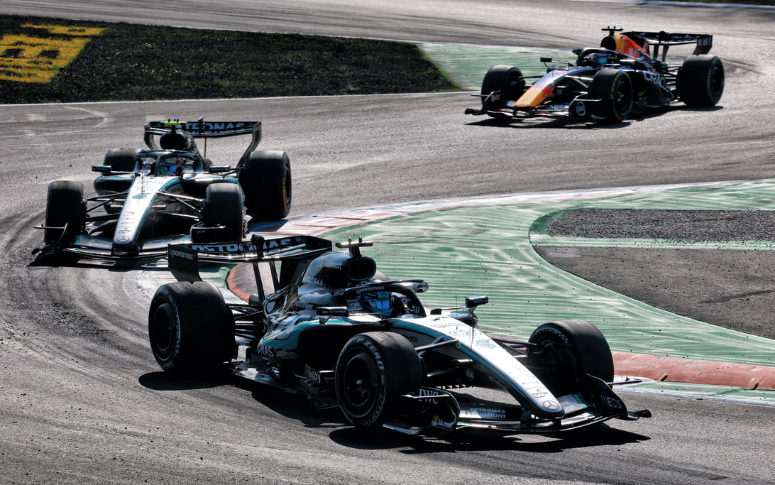 Russell race Monza