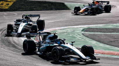 Russell race Monza