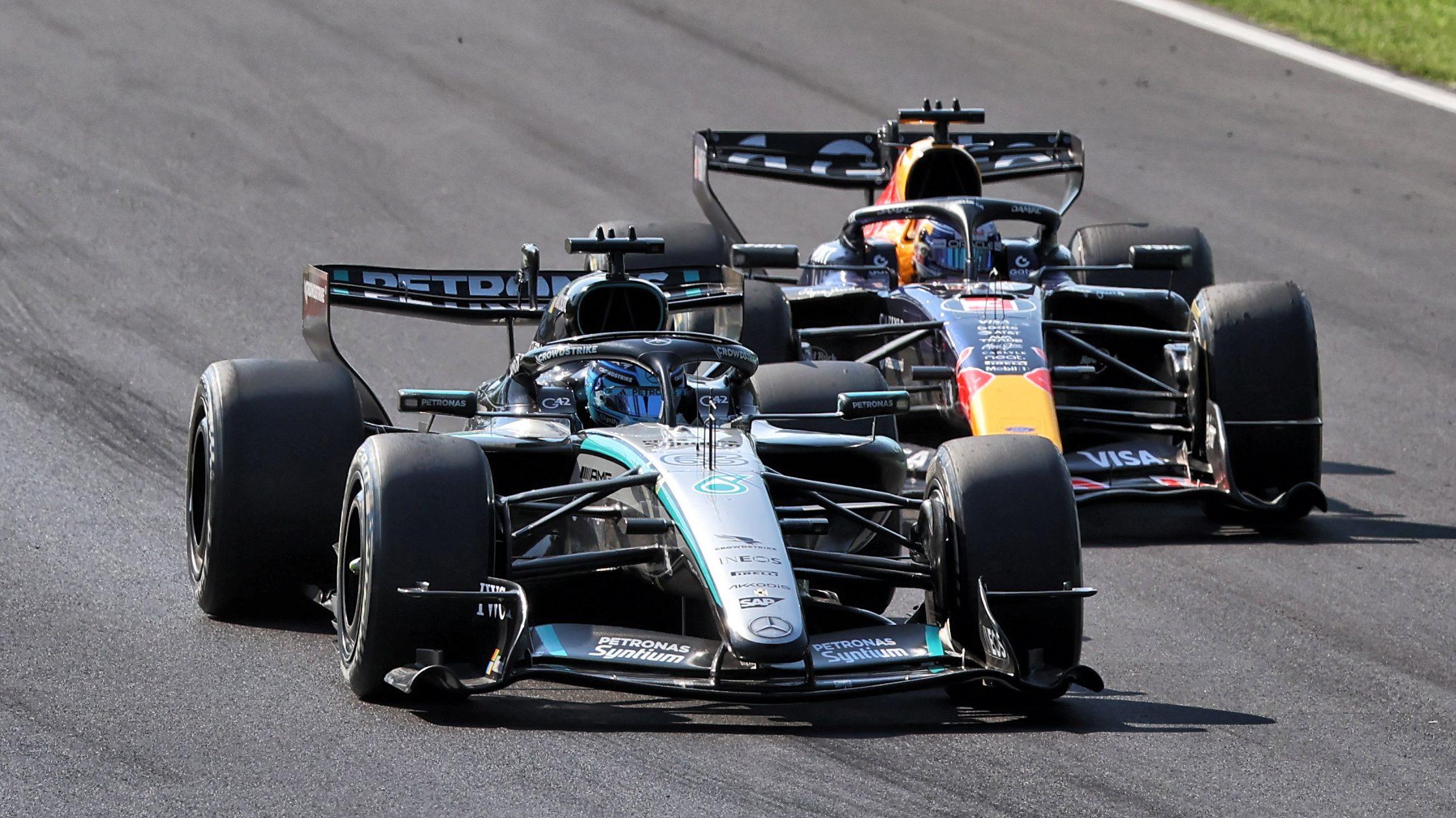 Russell Verstappen Monza