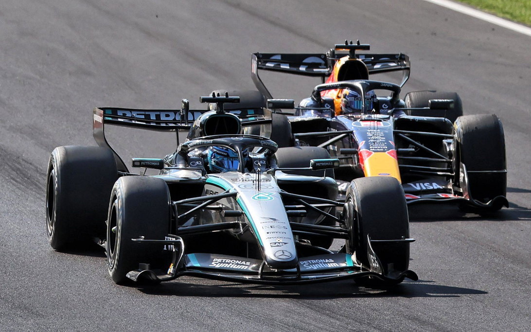 Russell Verstappen Monza