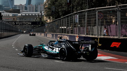 Russell FP1 Baku