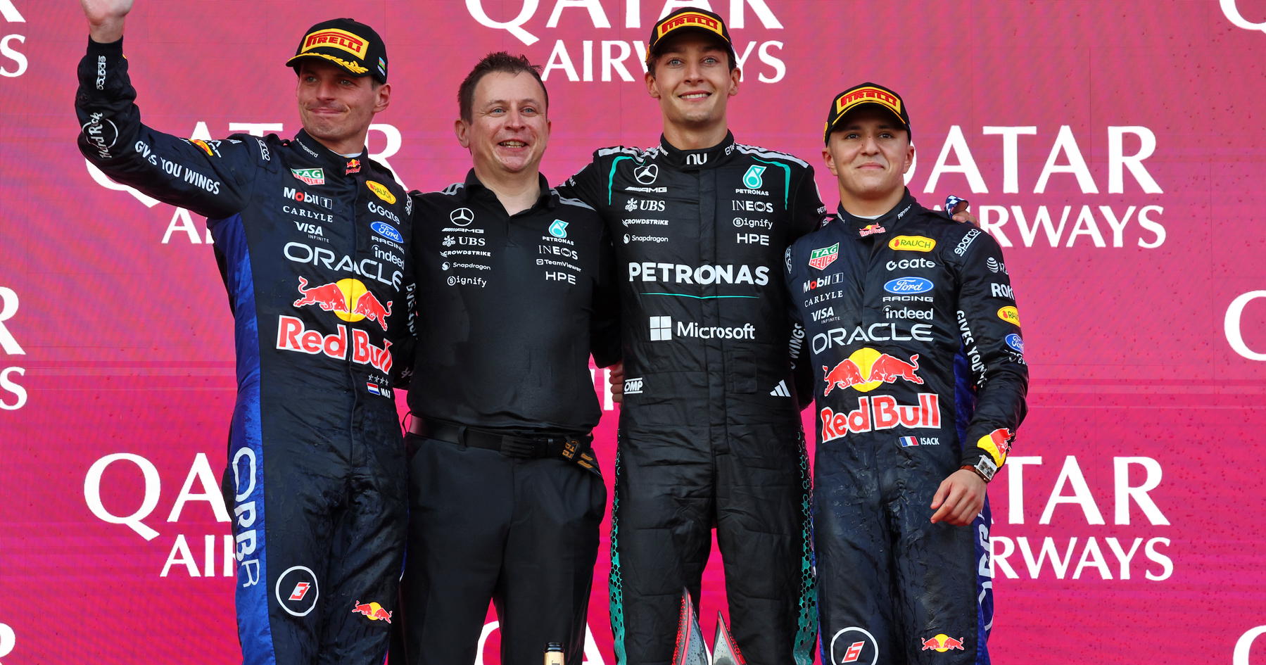 George Russell fights back as Franco Colapinto sparks mayhem - Azerbaijan GP winners & losers
