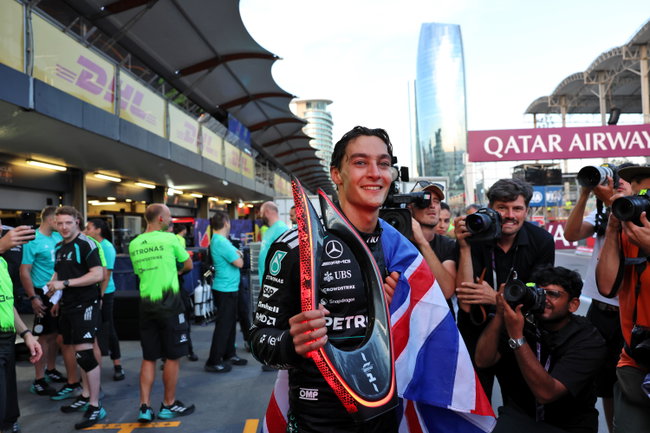 Motor Racing - Formula One World Championship - Azerbaijan Grand Prix - Race Day - Baku, Azerbaijan