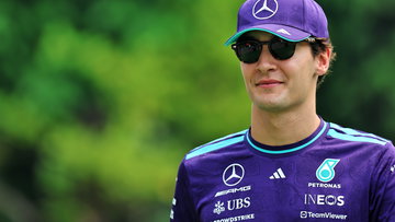 George Russell puts PU misery behind him to spearhead sole Singapore GP practice