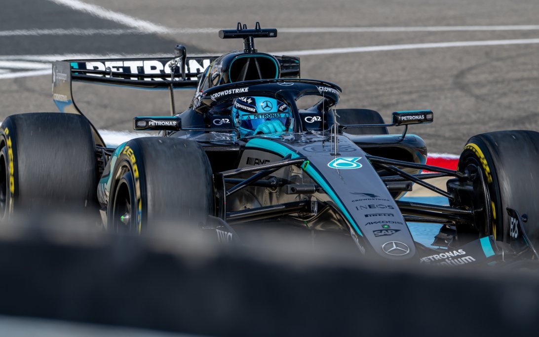 Russell Bahrain test day 1