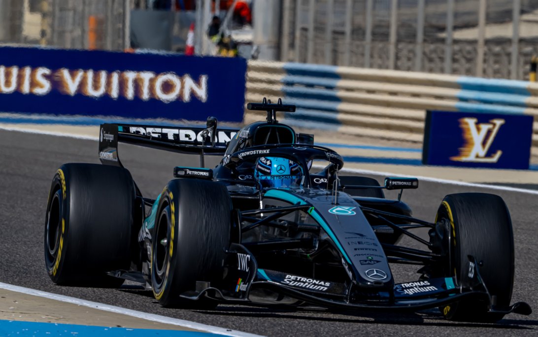 Russell Bahrain test 2 day 2