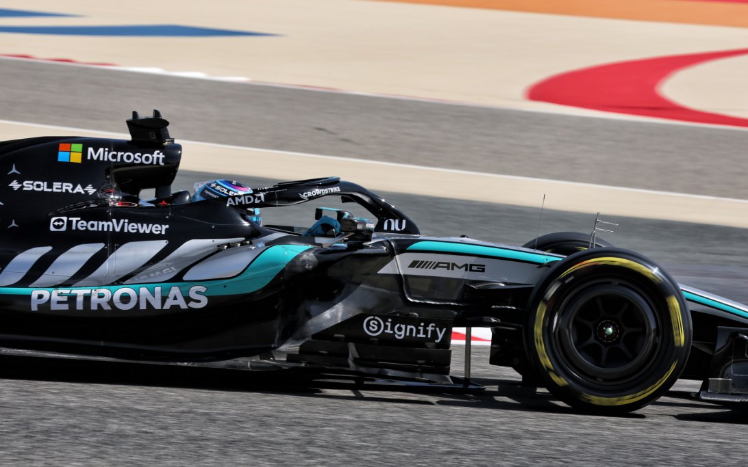 Russell Bahrain test 2 day 2