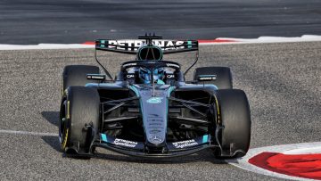 George Russell sounds F1 alarm after Bahrain test: 'The car is not designed to do that'