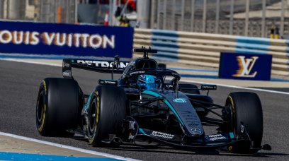 Russell Bahrain test 2 day 2