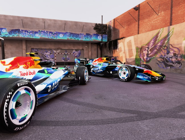Digital renders of the VCARB 03 in the special livery ahead of the 2026 Barcelona Grand Prix. // VCARB / Red Bull Content Pool // SI202606100053 // Usage for editorial use only //