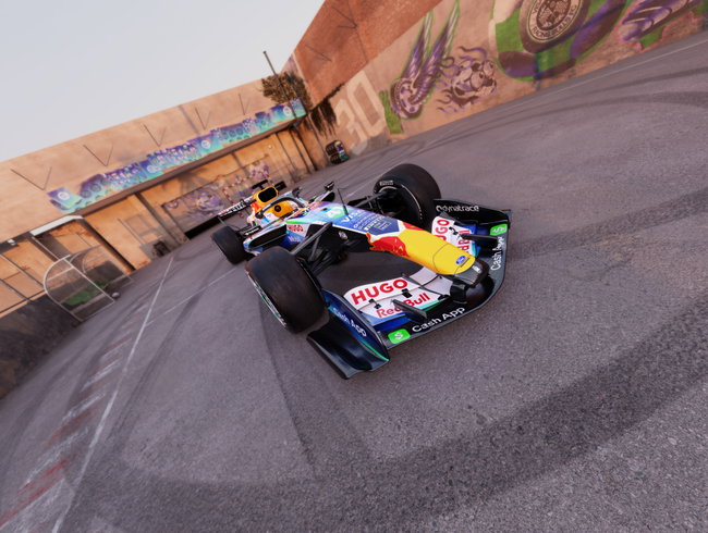 Digital renders of the VCARB 03 in the special livery ahead of the 2026 Barcelona Grand Prix. // VCARB / Red Bull Content Pool // SI202606100054 // Usage for editorial use only //