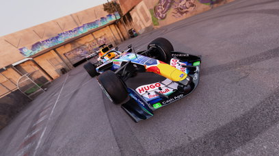 Racing Bulls livery Barcelona