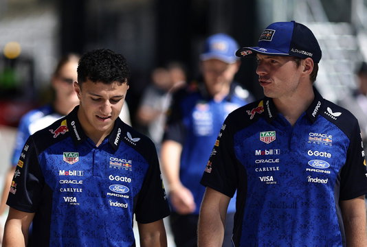 Verstappen Hadjar Madrid