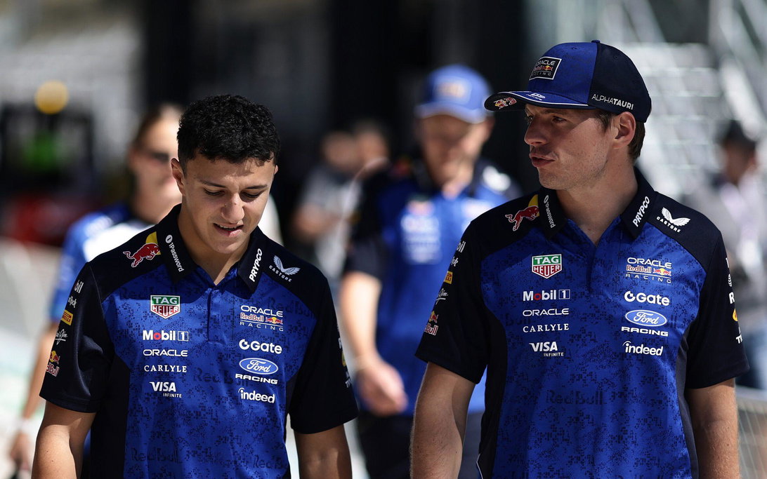 Verstappen Hadjar Madrid
