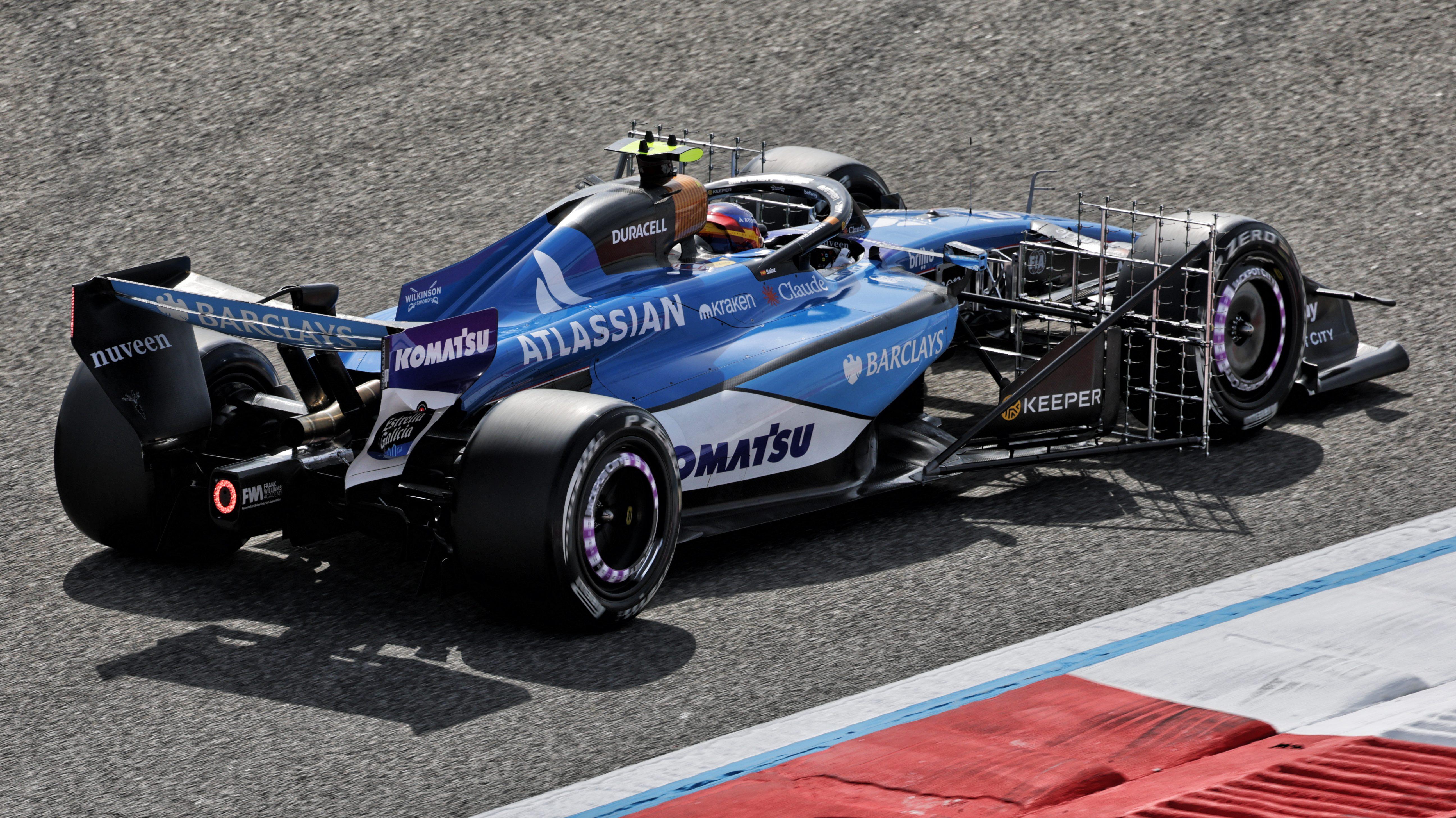 Sainz Bahrain test 1