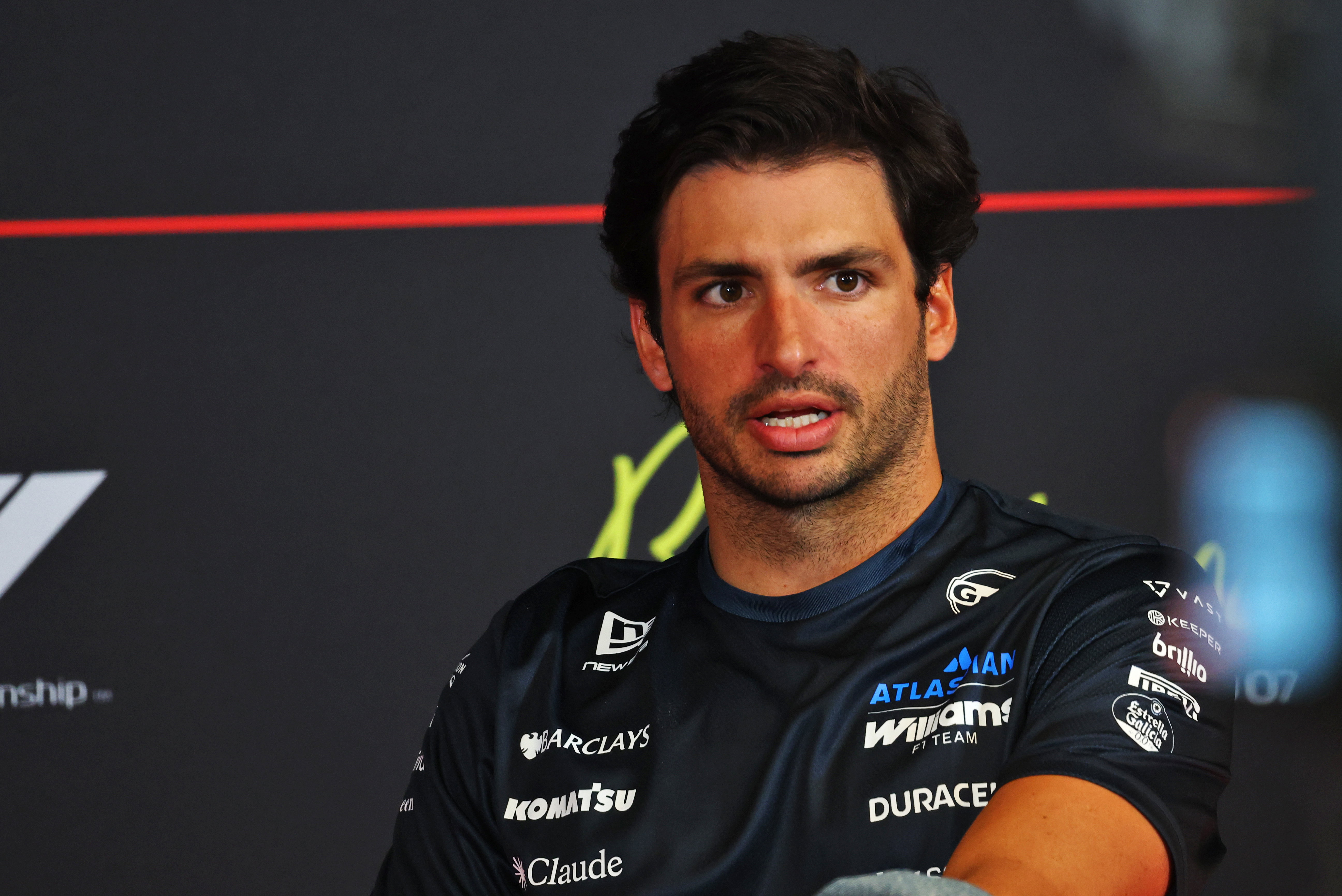 Sainz Thursday Barcelona