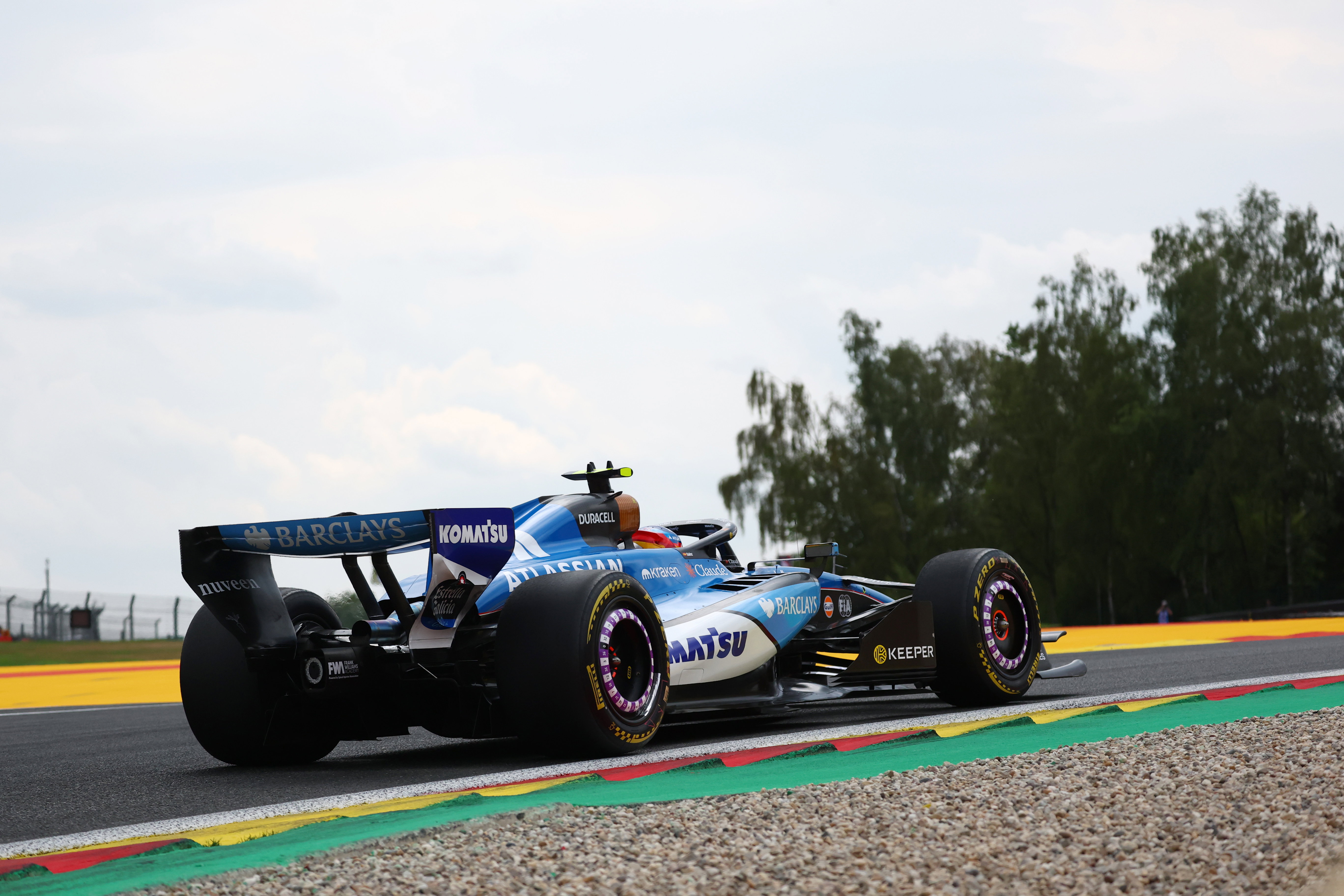 Sainz FP1 Belgium
