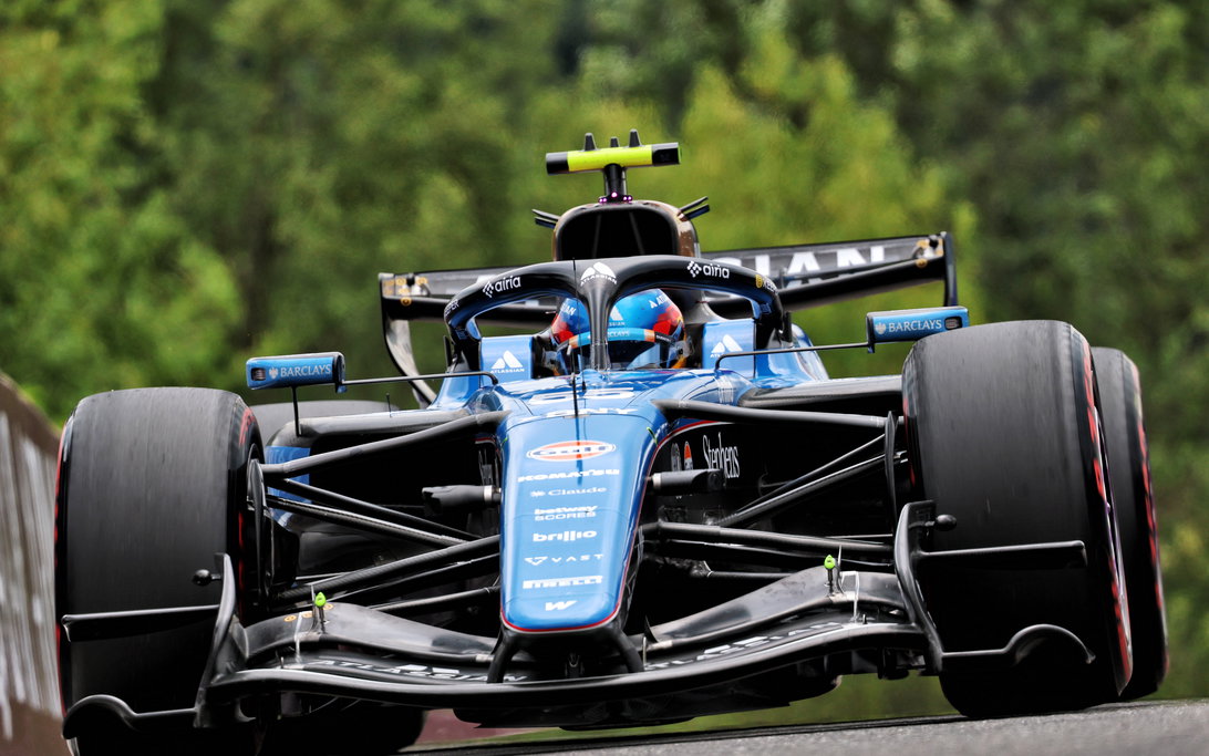 Sainz FP1 Belgium