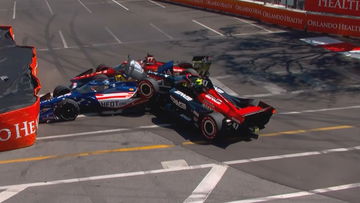 IndyCar-debuut Mick Schumacher eindigt in drama