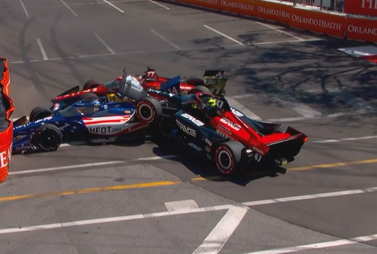 Schumacher crash screenshot