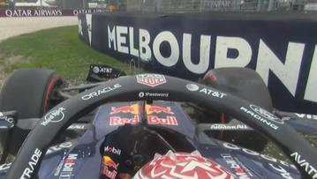 Max Verstappen suffers shock crash in Australian GP qualifying