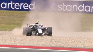 Valtteri Bottas suffers scary Cadillac failure in Barcelona FP3 red flag incident
